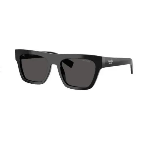 Unisex Black Square Sunglasses PRC03SF 16K08Z by Prada
