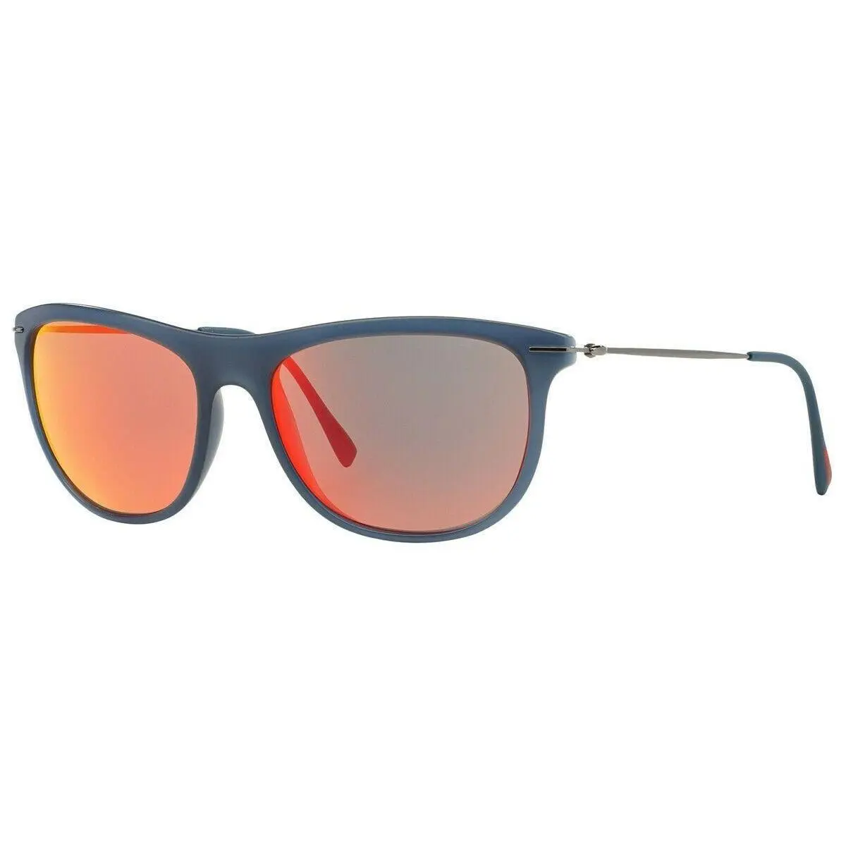Prada Sport PS01PS JAP6Y1 Sunglasses 56mm Blue / Red Mirror Lens