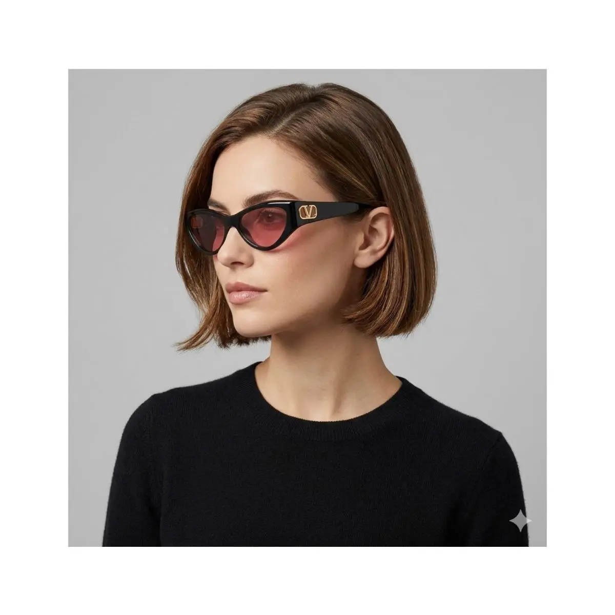 VG0014S-002 Sunglasses 54mm by Valentino