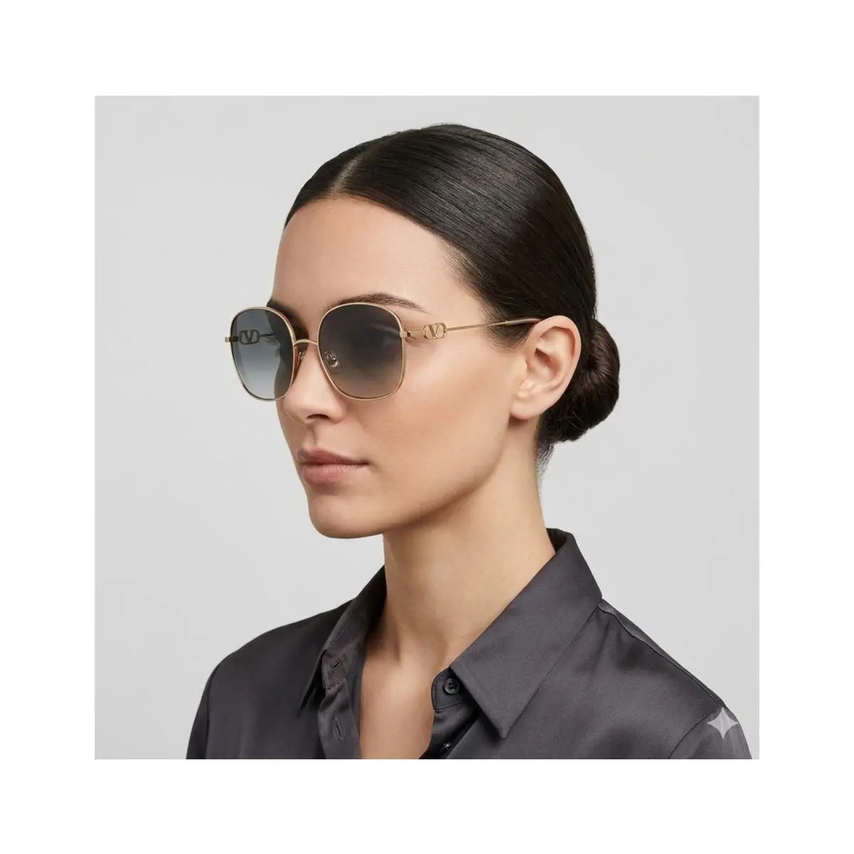 VG0028S-001 Sunglasses 57mm by Valentino