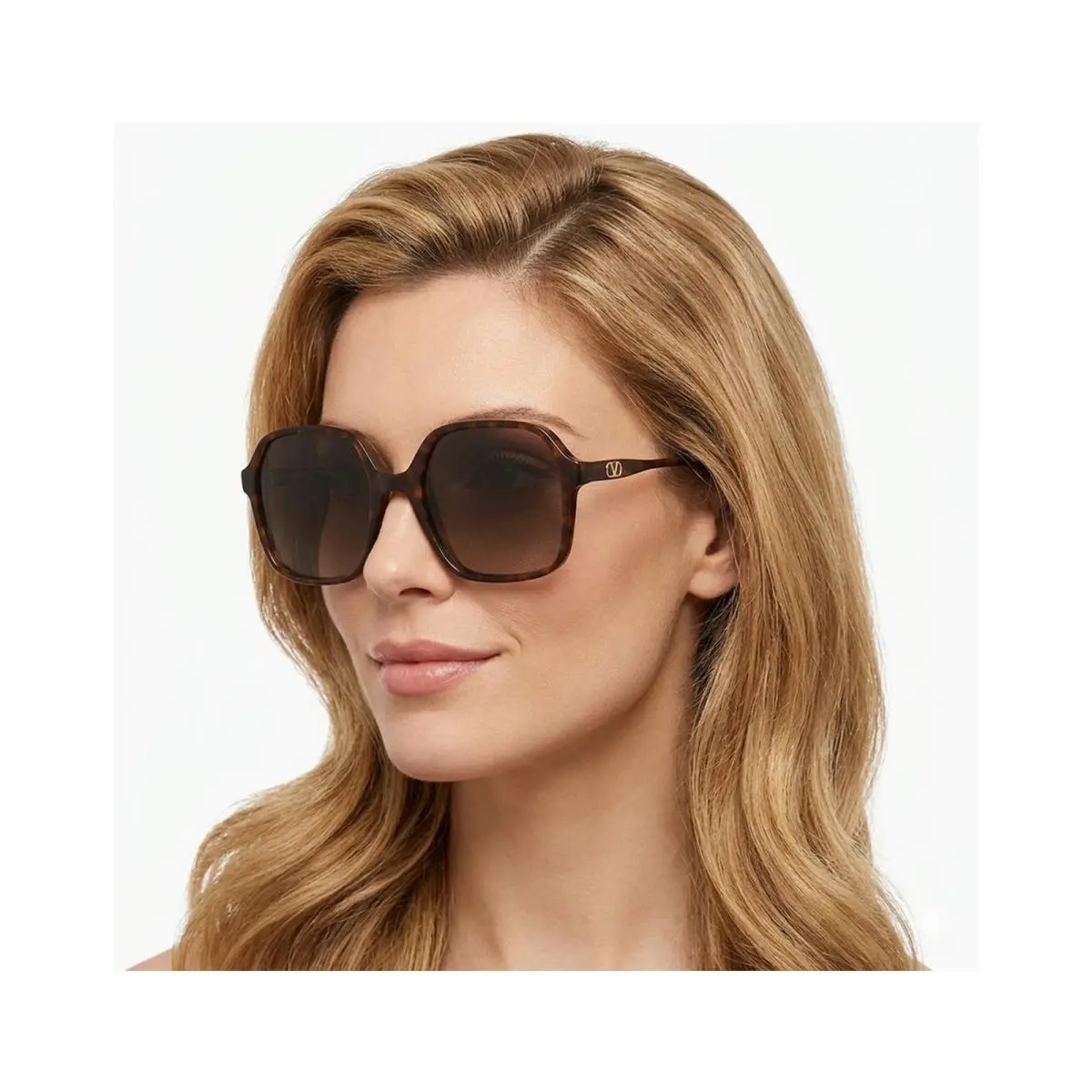 VG0018S-002 Sunglasses 56mm by Valentino