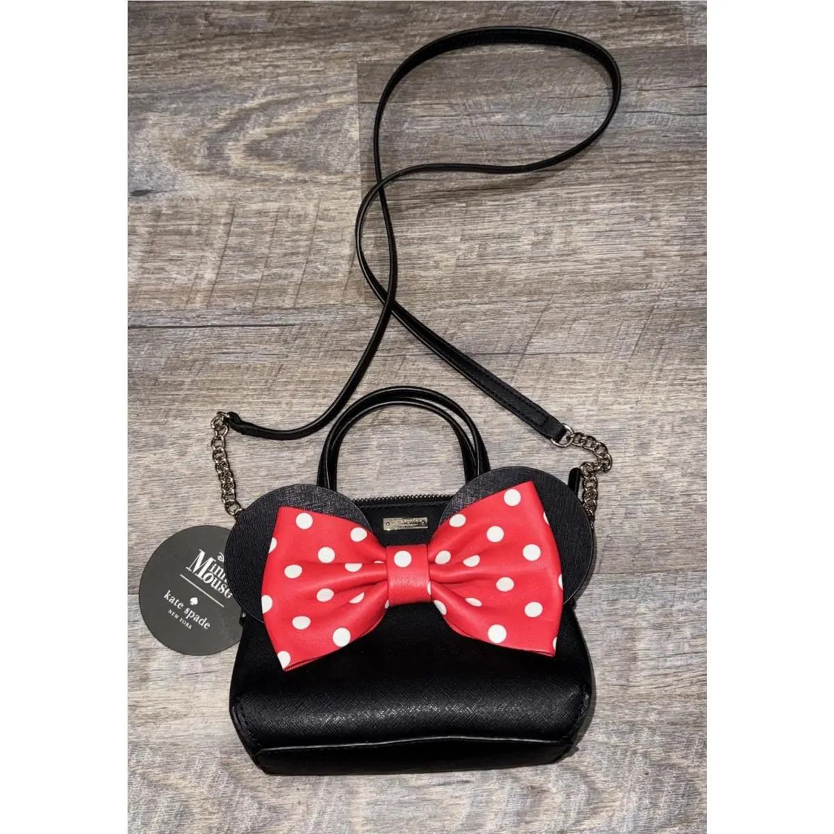 Kate Spade New York x Disney Minnie Mouse Maise Satchel/crossbody Purse - New