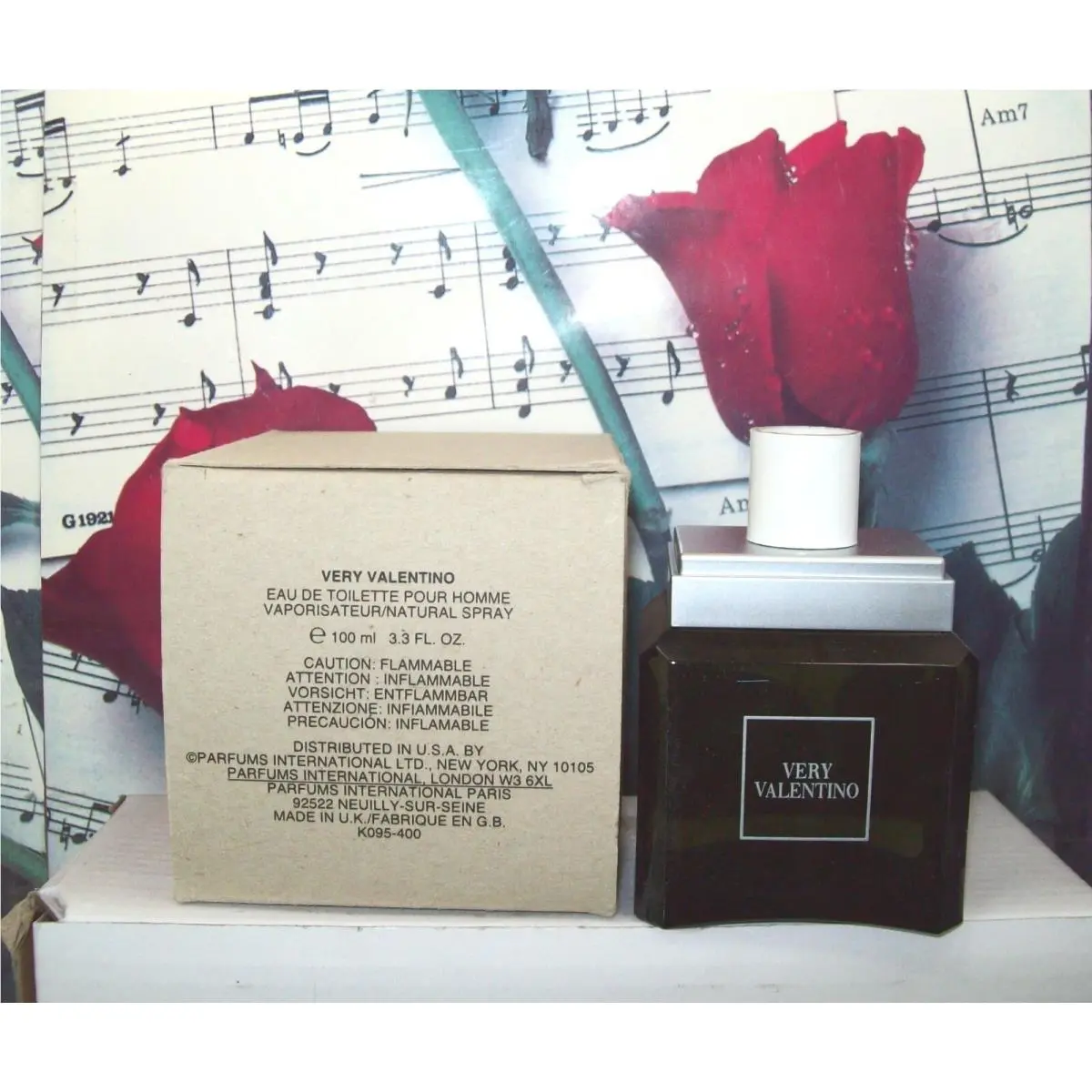 Very  Pour Homme Edt Spray 3.3 Fl. Oz. Ntwb by Valentino