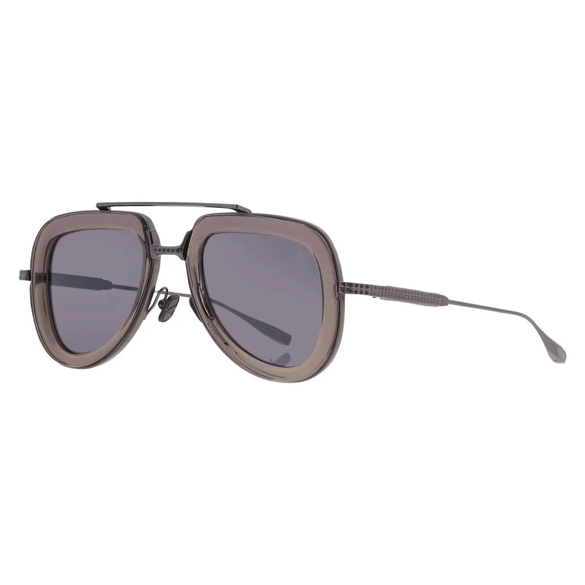 Valentino V - Lstory Grey Flash Mirror Pilot Unisex Sunglasses VLS-129 B 50 - Multi, Frame: Multi, Lens: Grey
