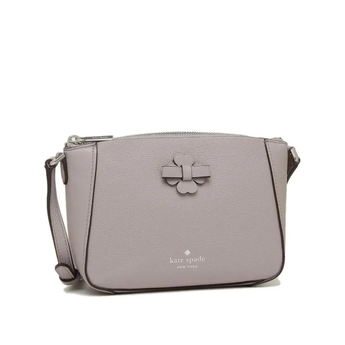 Kate Spade Pebbled Leather Crossbody Bag in Soft Taupe. Retail