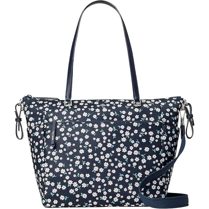 Kate Spade Jae Fleurette Toss Chelsea Tote Bag Women`s Handbag Nylon