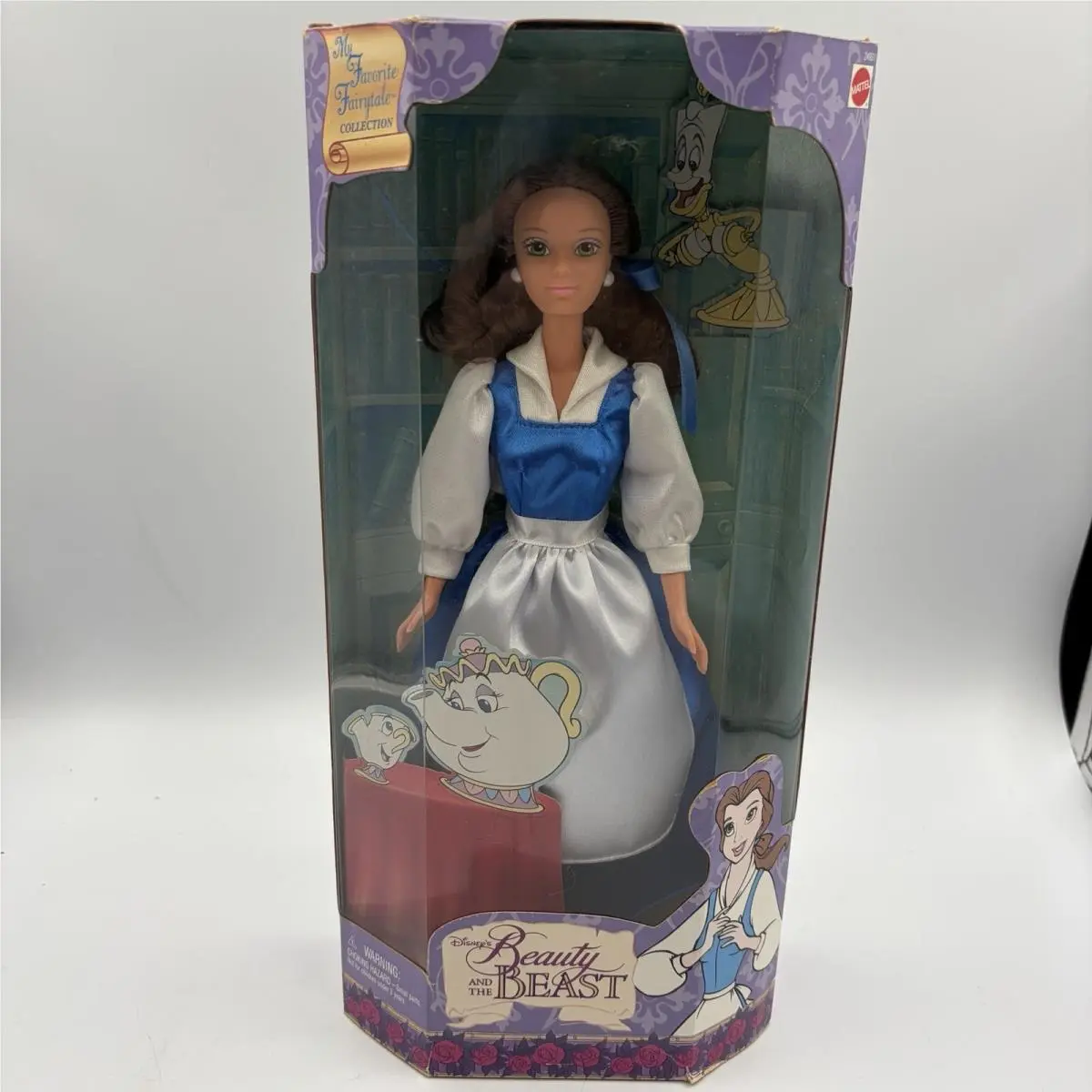 My Favorite Fairytale 1999 Belle Beauty Disney Classics Doll Mattel 24931 Nrfb