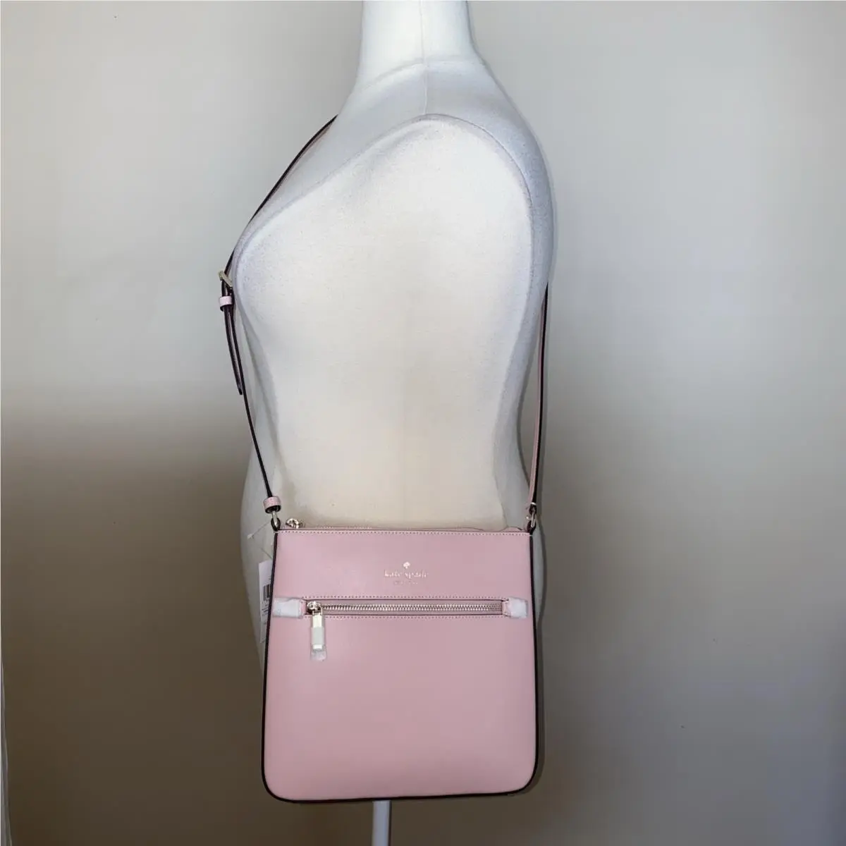 Sadie Saffiano Pink Leather Crossbody Bag by Kate Spade