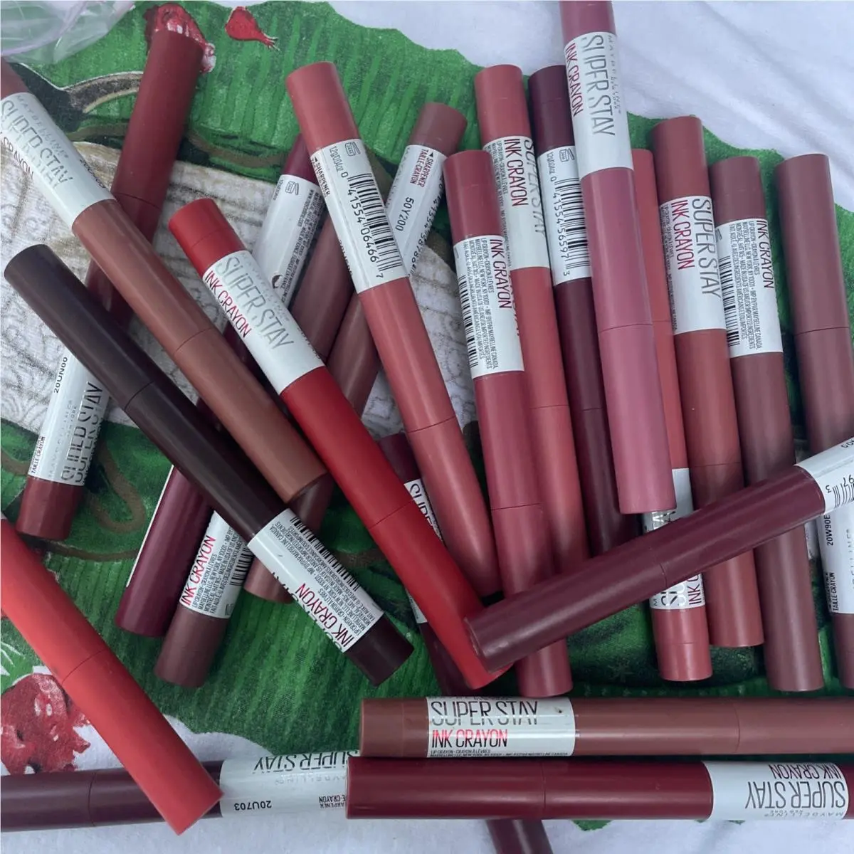 22 Maybelline New York Superstay Ink Crayon Lipstick Matte Lot Assorted New