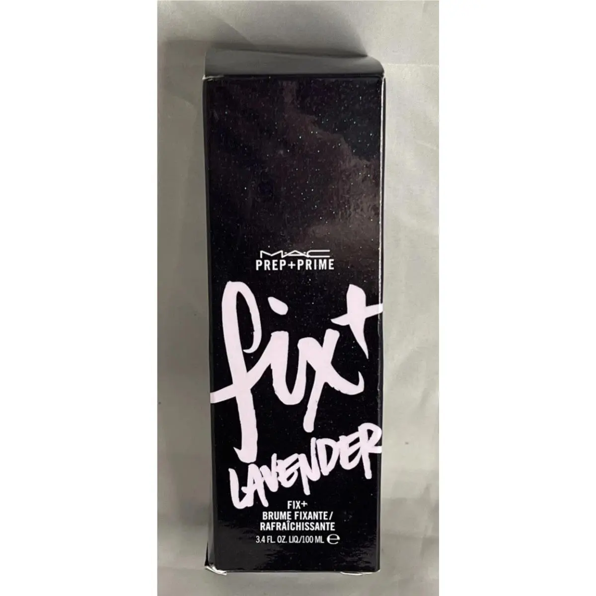 Mac Prep+prime Fix Plus Lavender Setting Spray 3.4 Fl.oz Box Has Wear