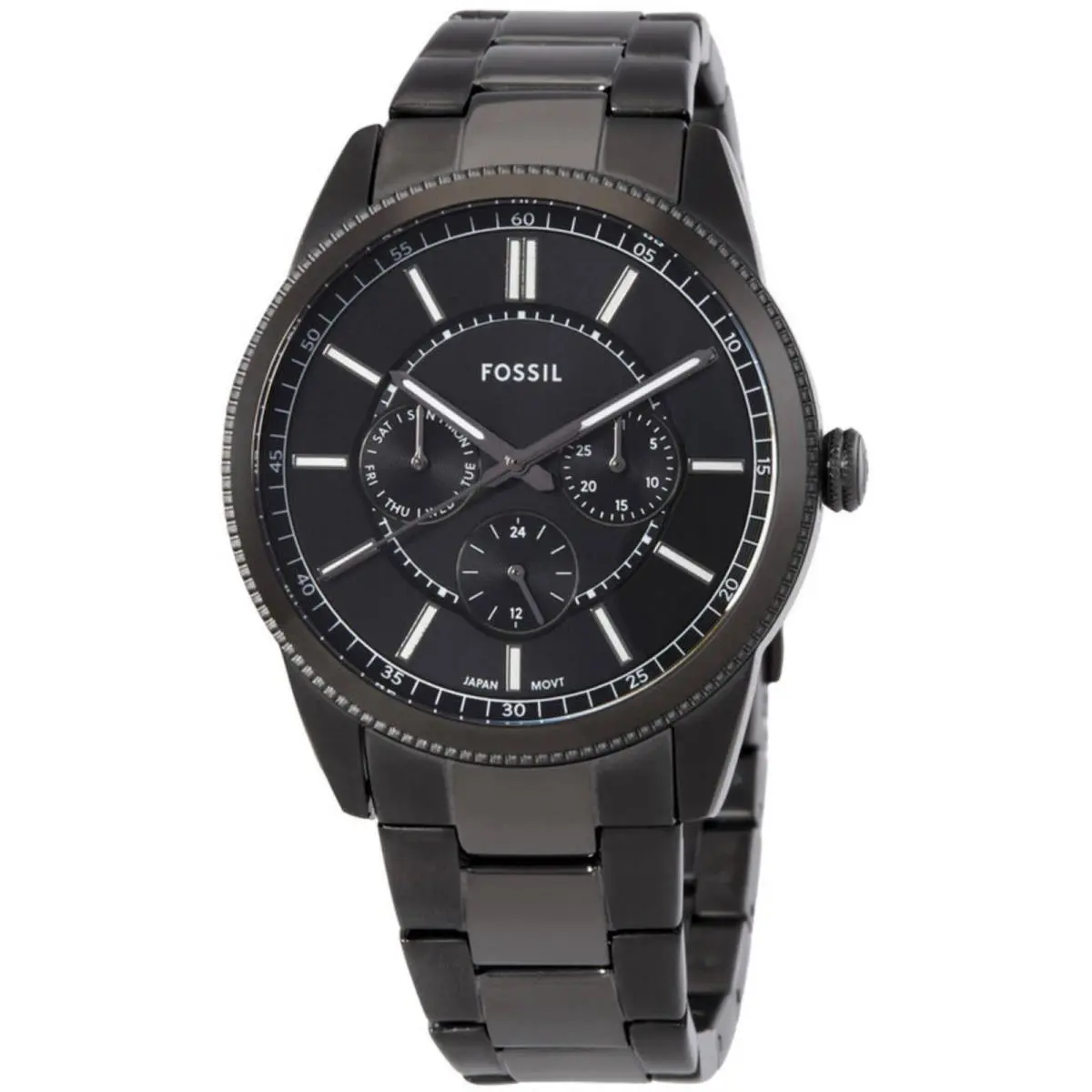 Men`s Watch Pearson Quartz Black Dial Stainless Steel Bracelet FS6136 by Fossil