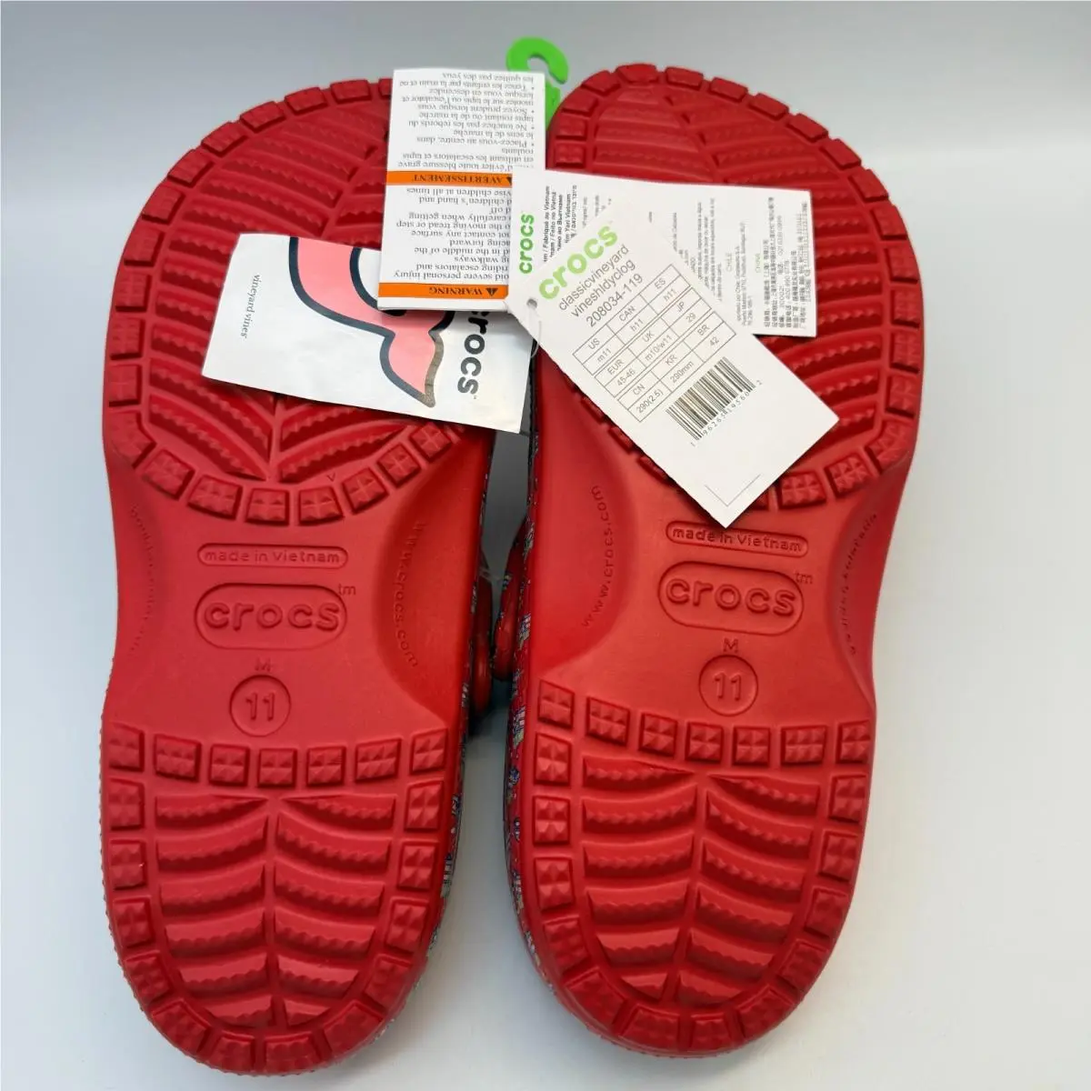 Crocs shoes - Crocs Classic Vineyard Vines - Classic Vineyard Vines - Red 4