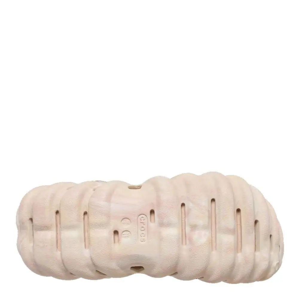 Crocs shoes - Crocs Echo Marbled Wave Clog - Bone 4