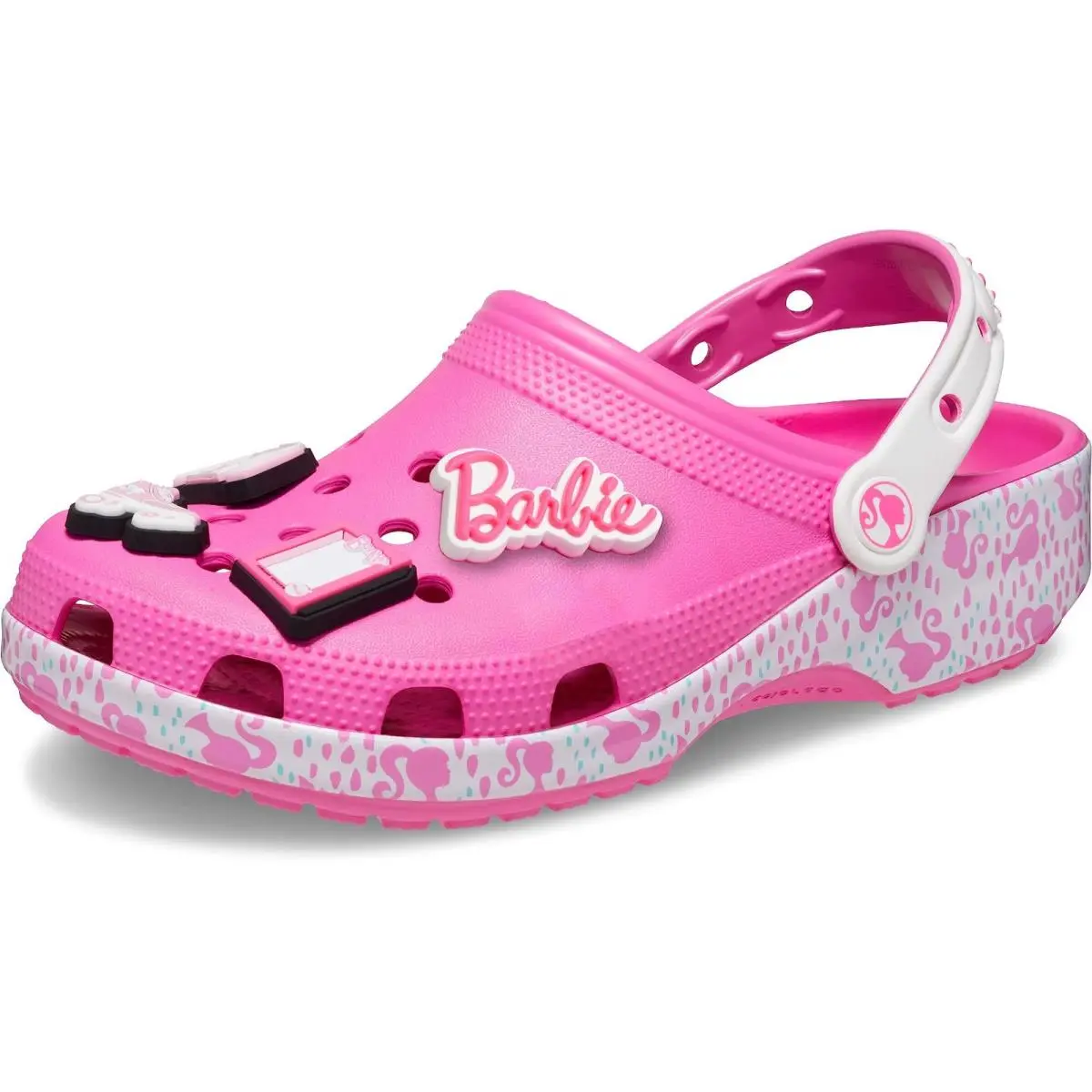Crocs Classic 208817-6QQ Clogs Men`s US 13 Barbie Pink Lifestyle Shoes KFC1009