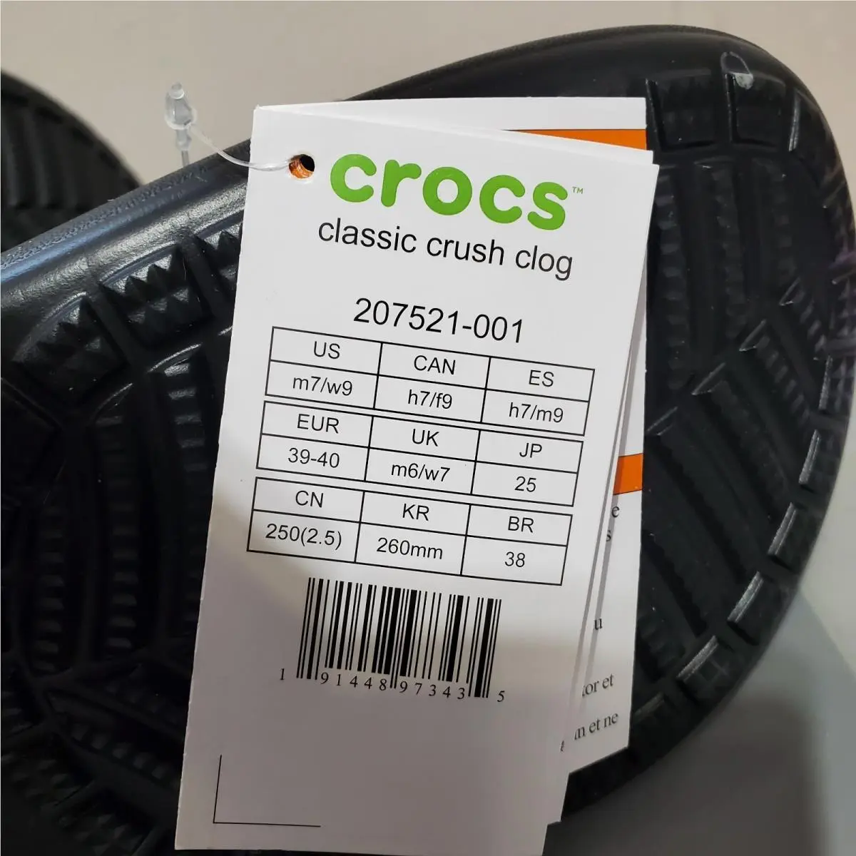 Crocs shoes - Crush Clog - Crush Clog - Black 7