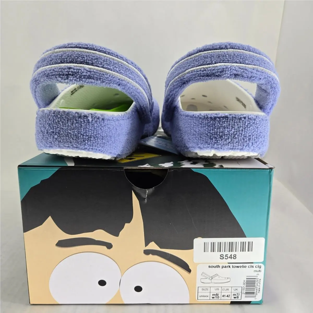 Crocs shoes - South Park Towelie Classic Clog - Purple 9