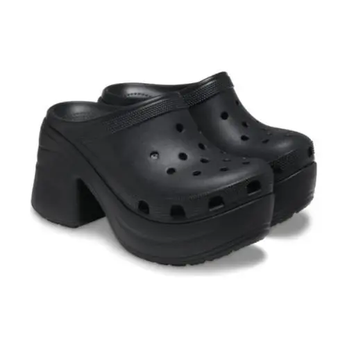 Crocs Siren Clog Mule Croslite Platform Unisex 208547-001 Blk Size M10/W12