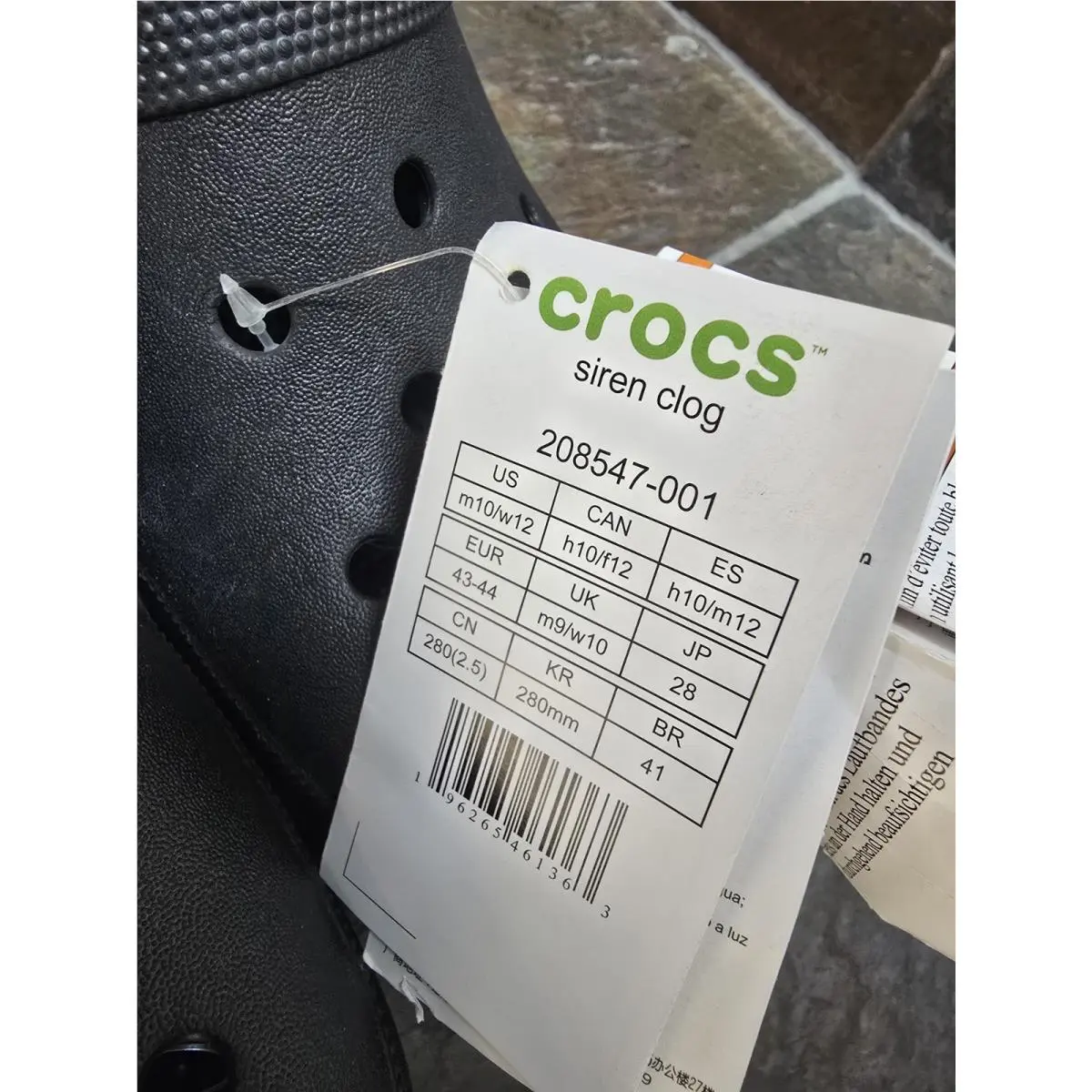 Crocs shoes - 208547-001 - 208547-001 - Black 11