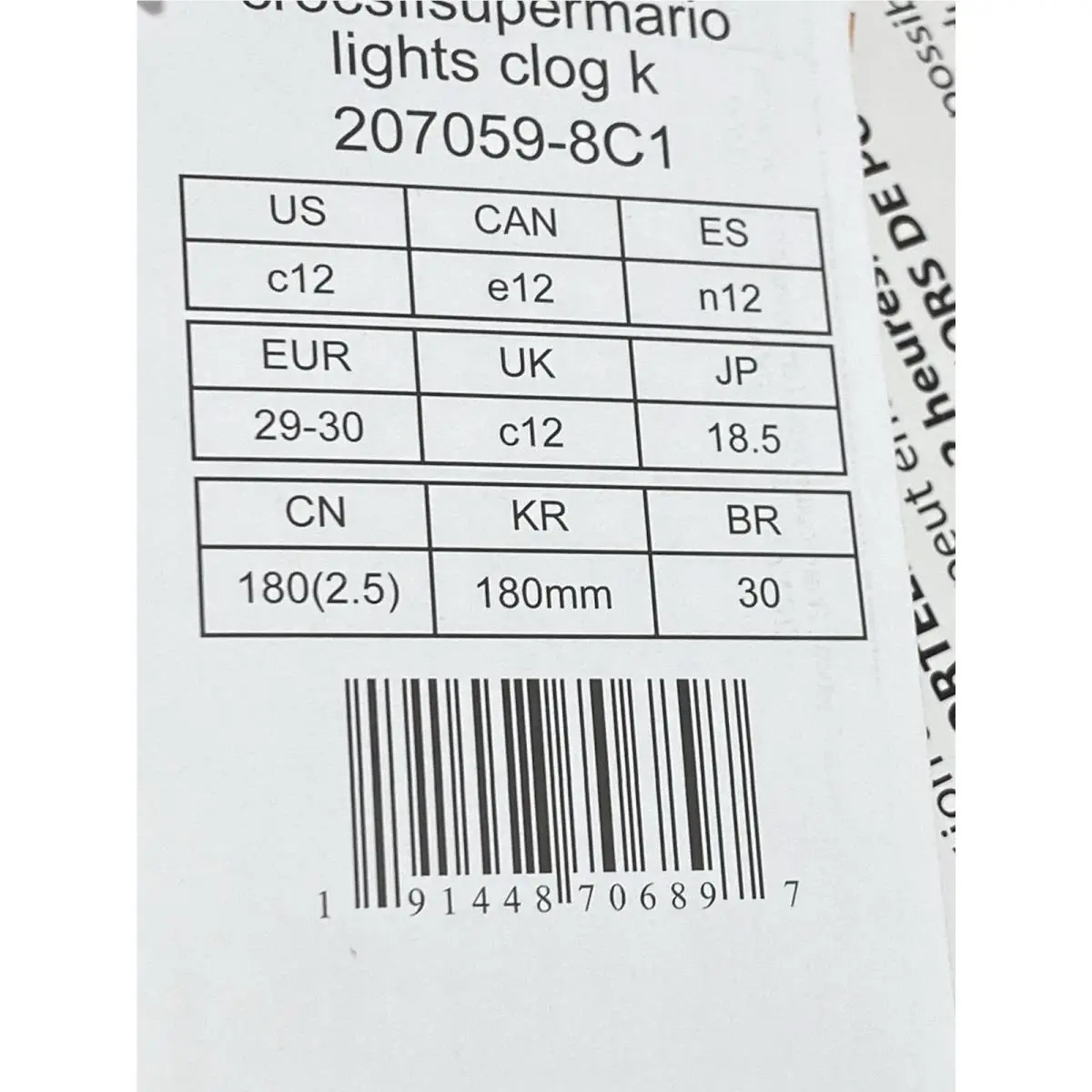 Crocs shoes - Super Mario Lights - Super Mario Lights - Red 3