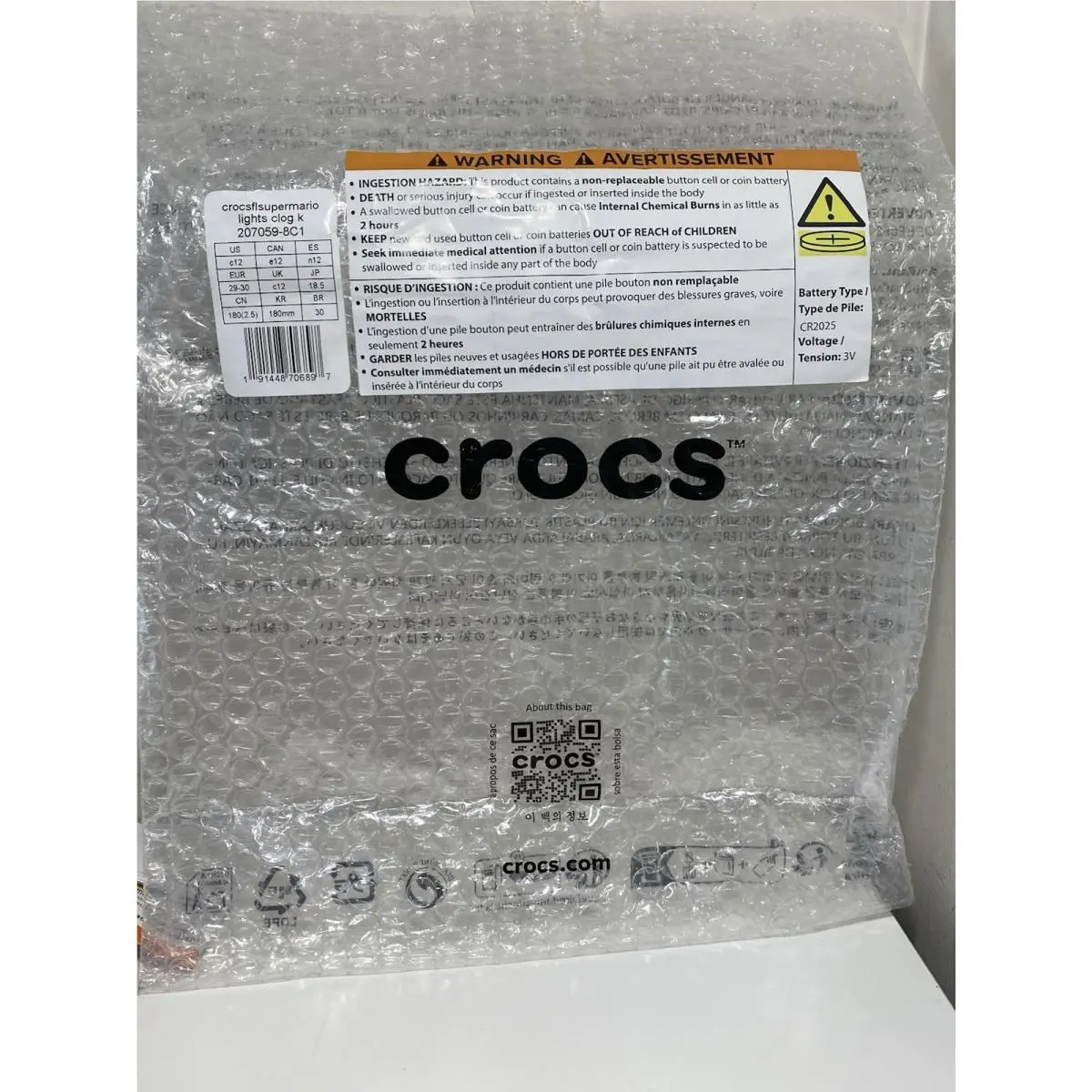 Crocs shoes - Super Mario Lights - Super Mario Lights - Red 5