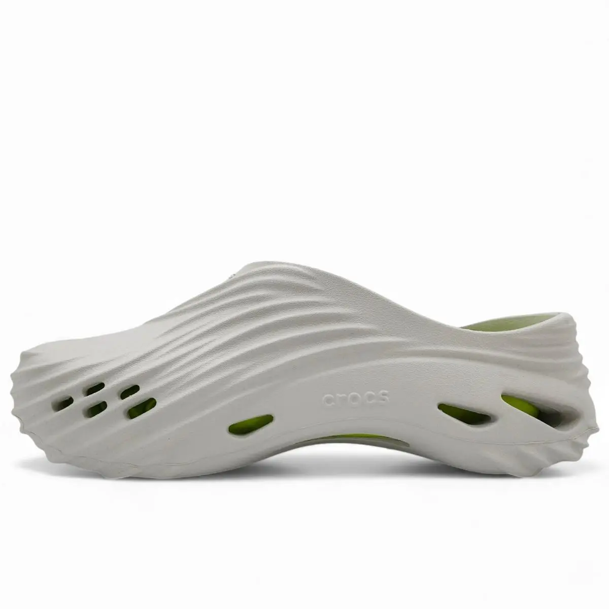Crocs Echo Wave Womens 10 / Mens 8 Shoes Atmosphere Lime Punch Clog