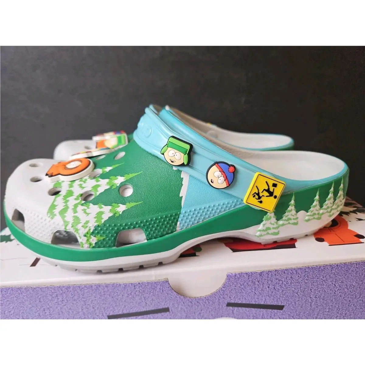 Crocs shoes - Crocs South Park - South Park - 209913 - Green, Blue, White 4