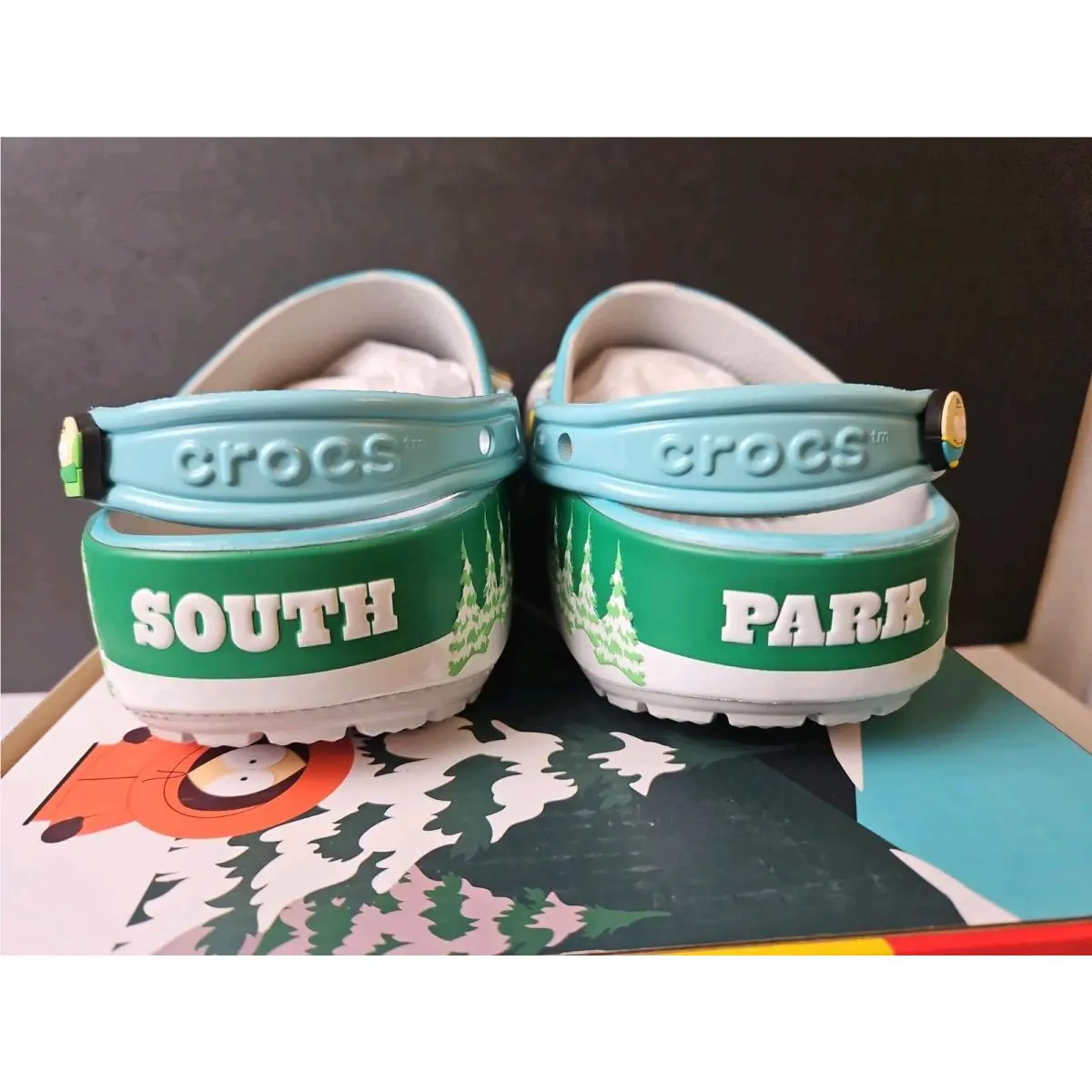 Crocs shoes - Crocs South Park - South Park - 209913 - Green, Blue, White 6
