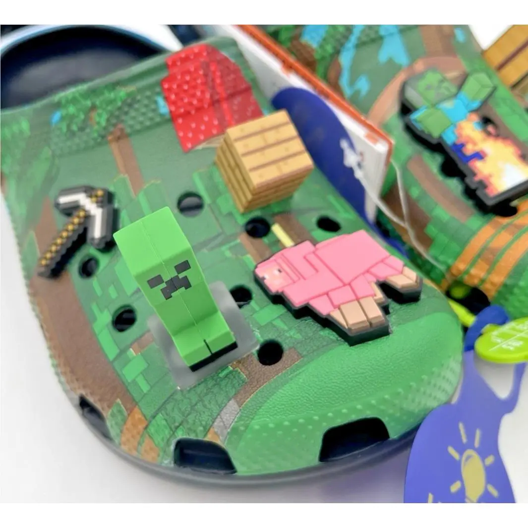 Crocs shoes - Crocs Classic Minecraft Clog - Classic Minecraft Clog - 210830 - Multicolor (UPC: 198445131219) 0
