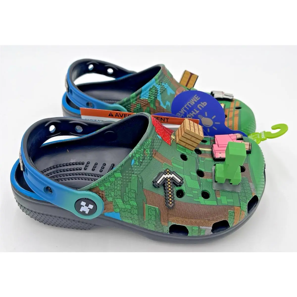 Crocs shoes - Crocs Classic Minecraft Clog - Classic Minecraft Clog - 210830 - Multicolor (UPC: 198445131219) 2