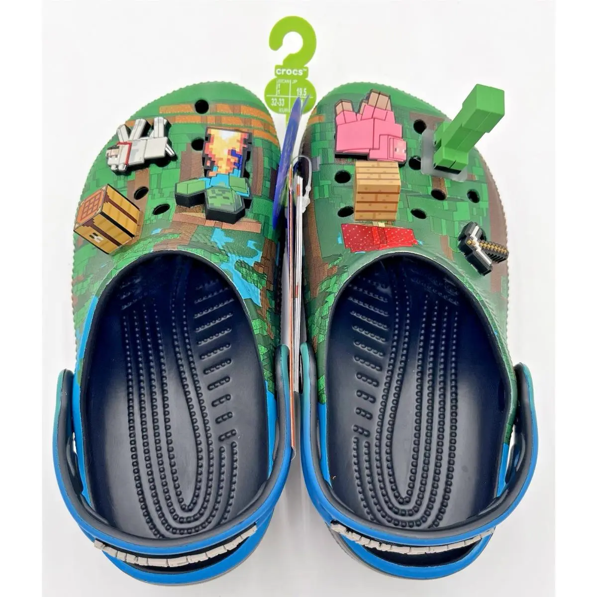Crocs shoes - Crocs Classic Minecraft Clog - Classic Minecraft Clog - 210830 - Multicolor (UPC: 198445131219) 3
