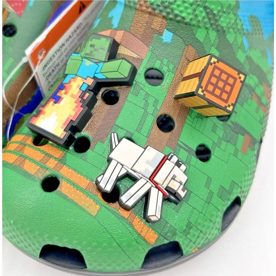 Crocs shoes - Crocs Classic Minecraft Clog - Classic Minecraft Clog - 210830 - Multicolor (UPC: 198445131219) 1