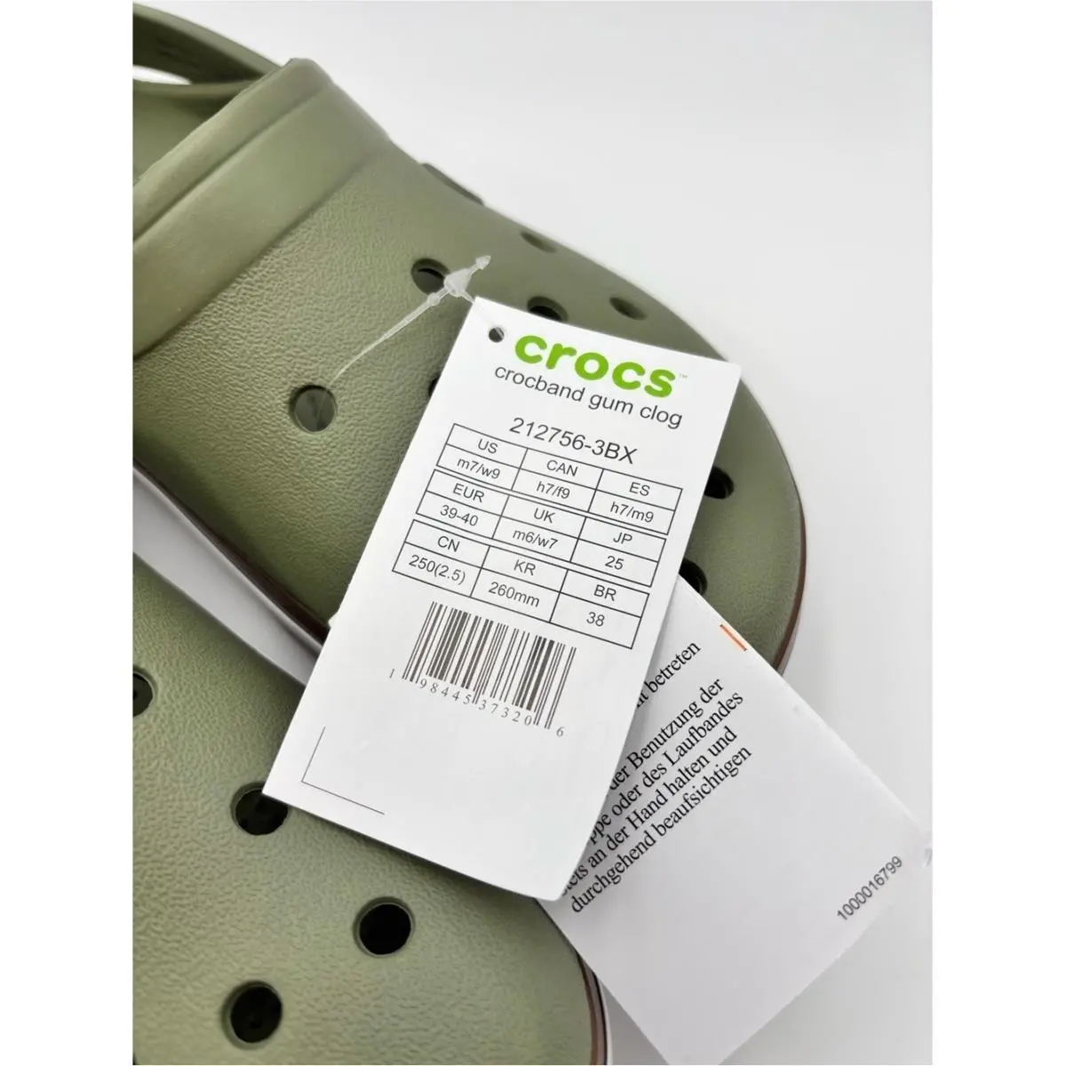 Crocs shoes - Green 6