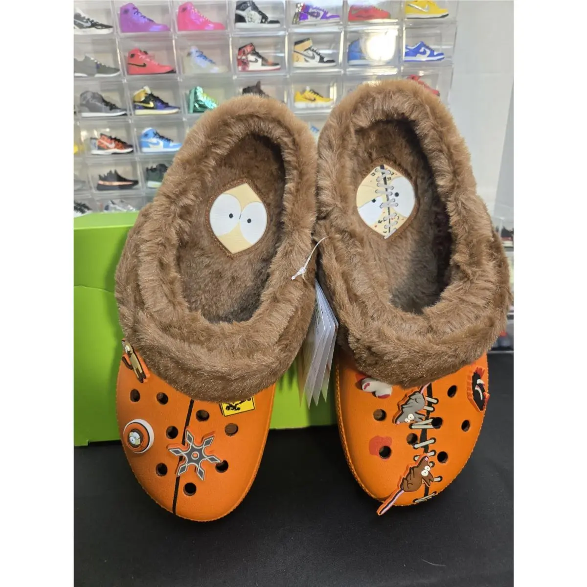 Crocs South Park Kenny Mccormick Classic Lined Clog Orange Brown M 9 W 11