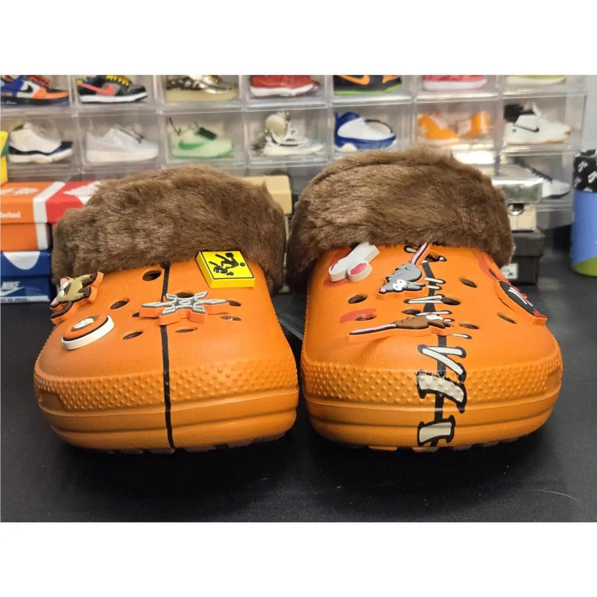 Crocs shoes - Classic Lined Clog - Classic Lined Clog - Orange 8