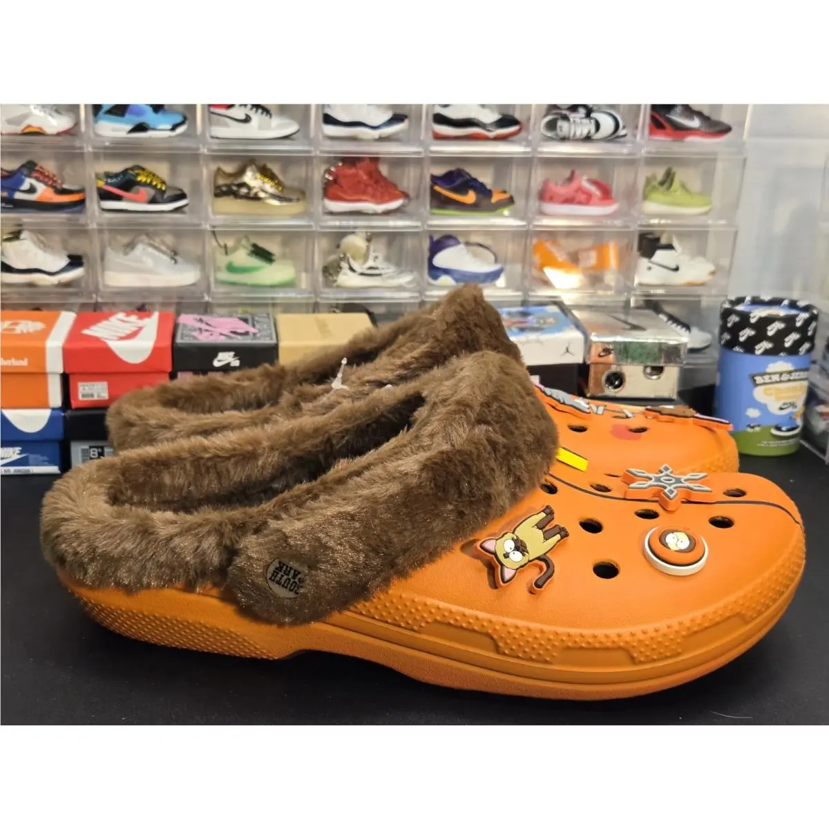 Crocs shoes - Classic Lined Clog - Classic Lined Clog - Orange 1