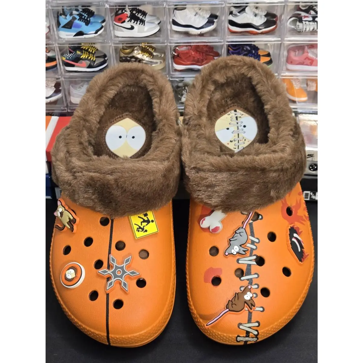 Crocs shoes - Classic Lined Clog - Classic Lined Clog - Orange 4