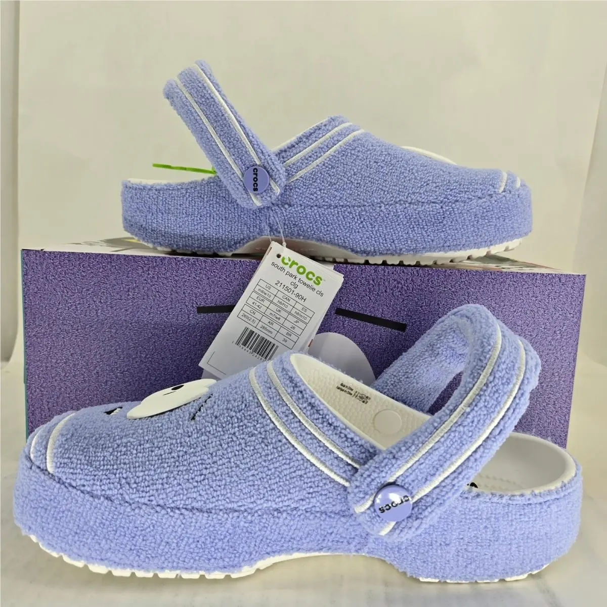 Crocs shoes - South Park Towelie Classic Clog - Purple 1