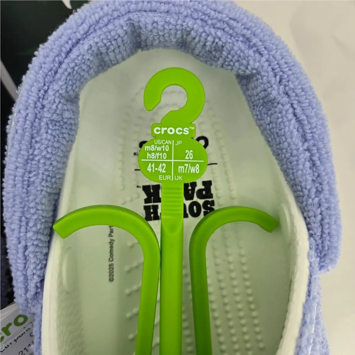 Crocs shoes - South Park Towelie Classic Clog - Purple 9