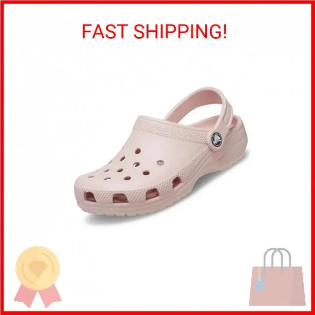 Crocs Unisex-adult Classic Clog Clogs For Women and Men Quartz 7 Men/9 Women