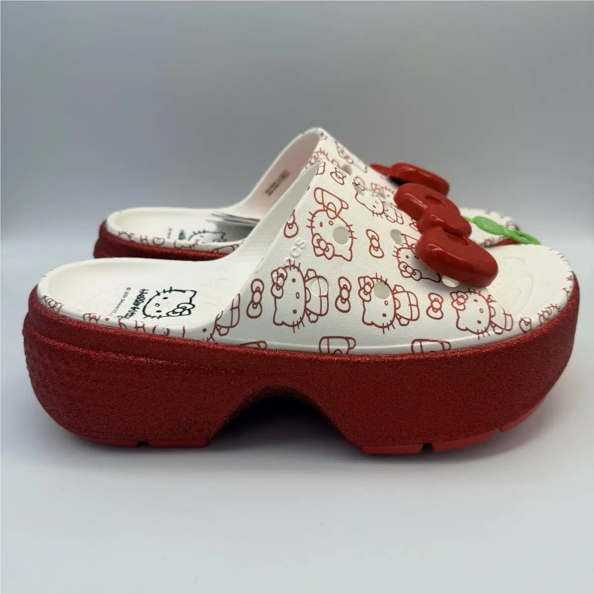 Crocs shoes - Crocs X Hello Kitty Stomp - White (UPC: 0196265642496) 0