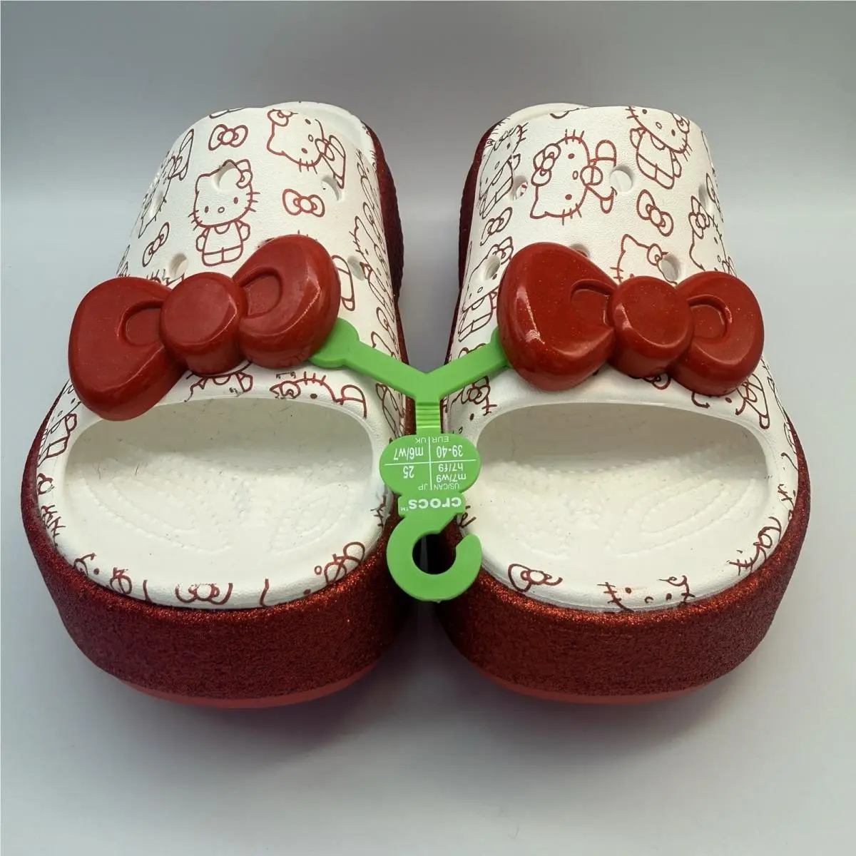 Crocs shoes - Crocs X Hello Kitty Stomp - White (UPC: 0196265642496) 1