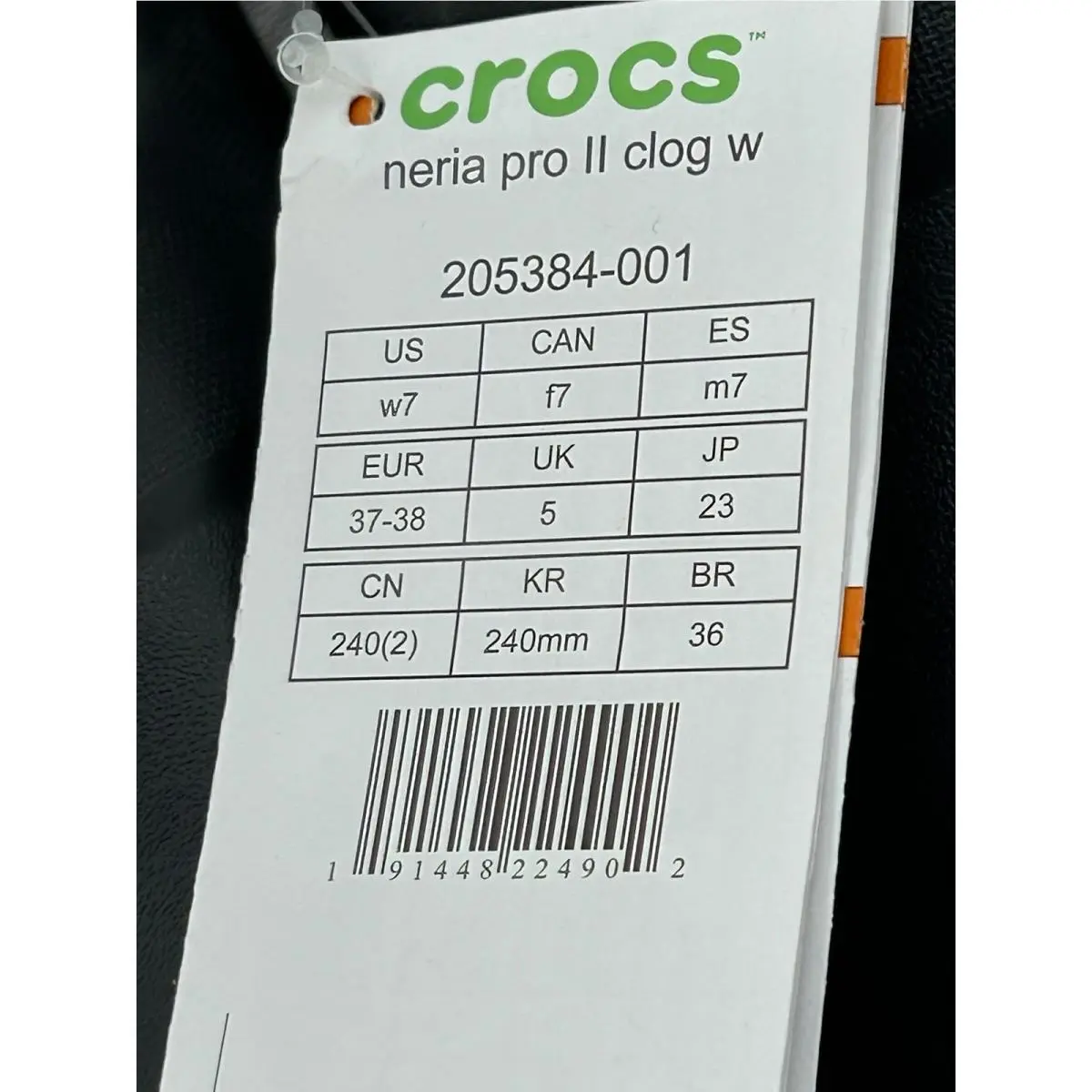 Crocs shoes - Crocs Neria Pro II Clog - Black 1