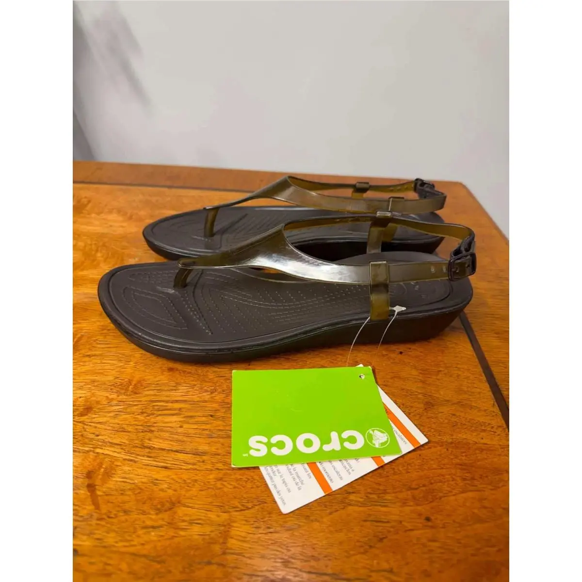 Crocs shoes - Adrina III Mini Wedge - Adrina III Mini Wedge - Brown 1