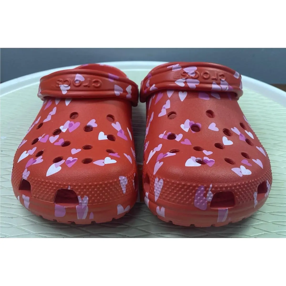 Crocs shoes - red/pink (UPC: 198445107269) 1