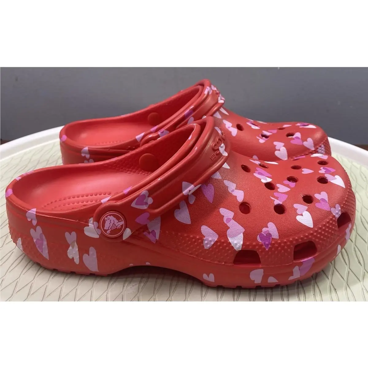 Crocs shoes - red/pink (UPC: 198445107269) 3
