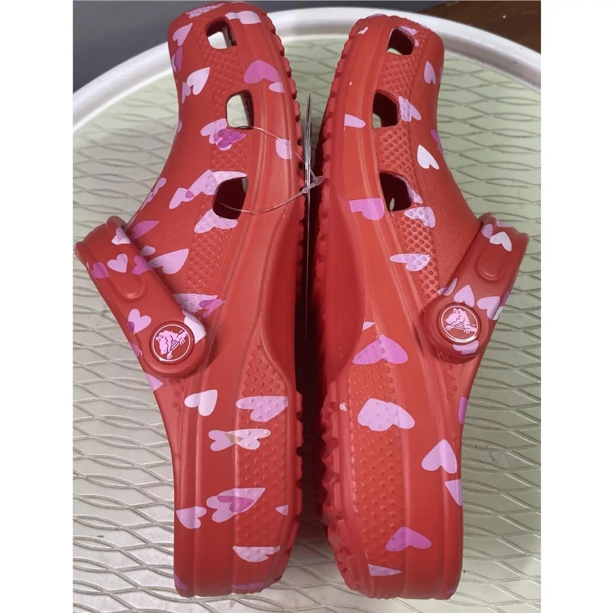 Crocs shoes - red/pink (UPC: 198445107269) 7