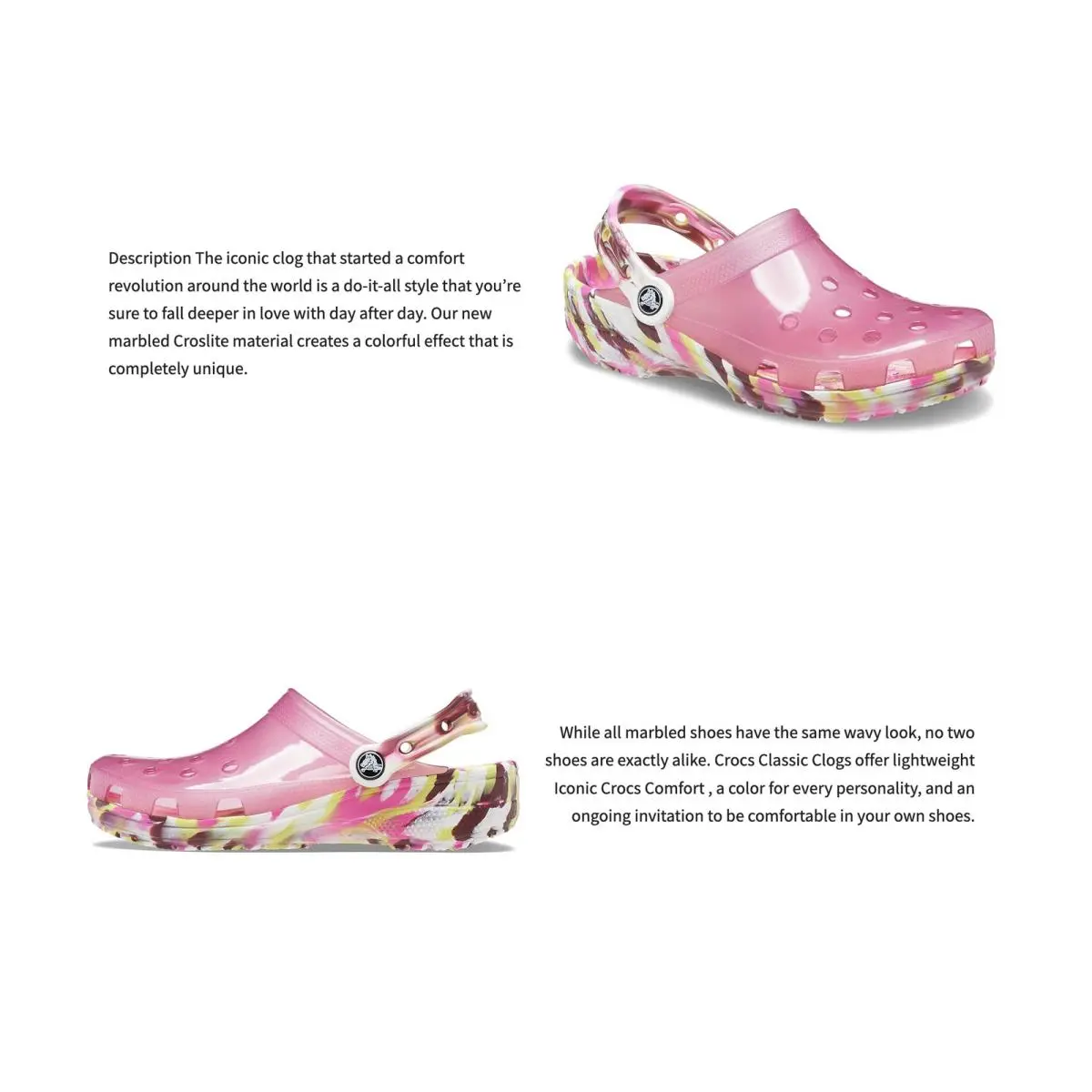 Crocs shoes - 206867 - Multicolor (UPC: 7445025487420) 6