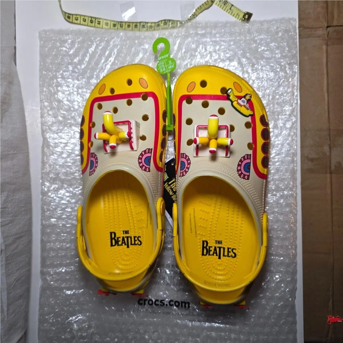 The Beatles X Crocs Classic Clog Yellow Submarine Unisex US M7 W9