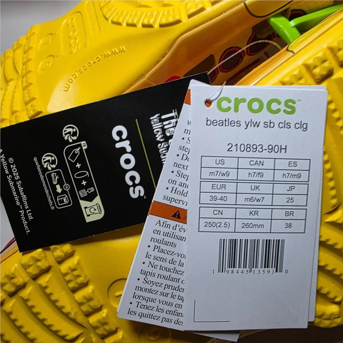 Crocs shoes - Yellow Submarine - Yellow Submarine - Yellow 7