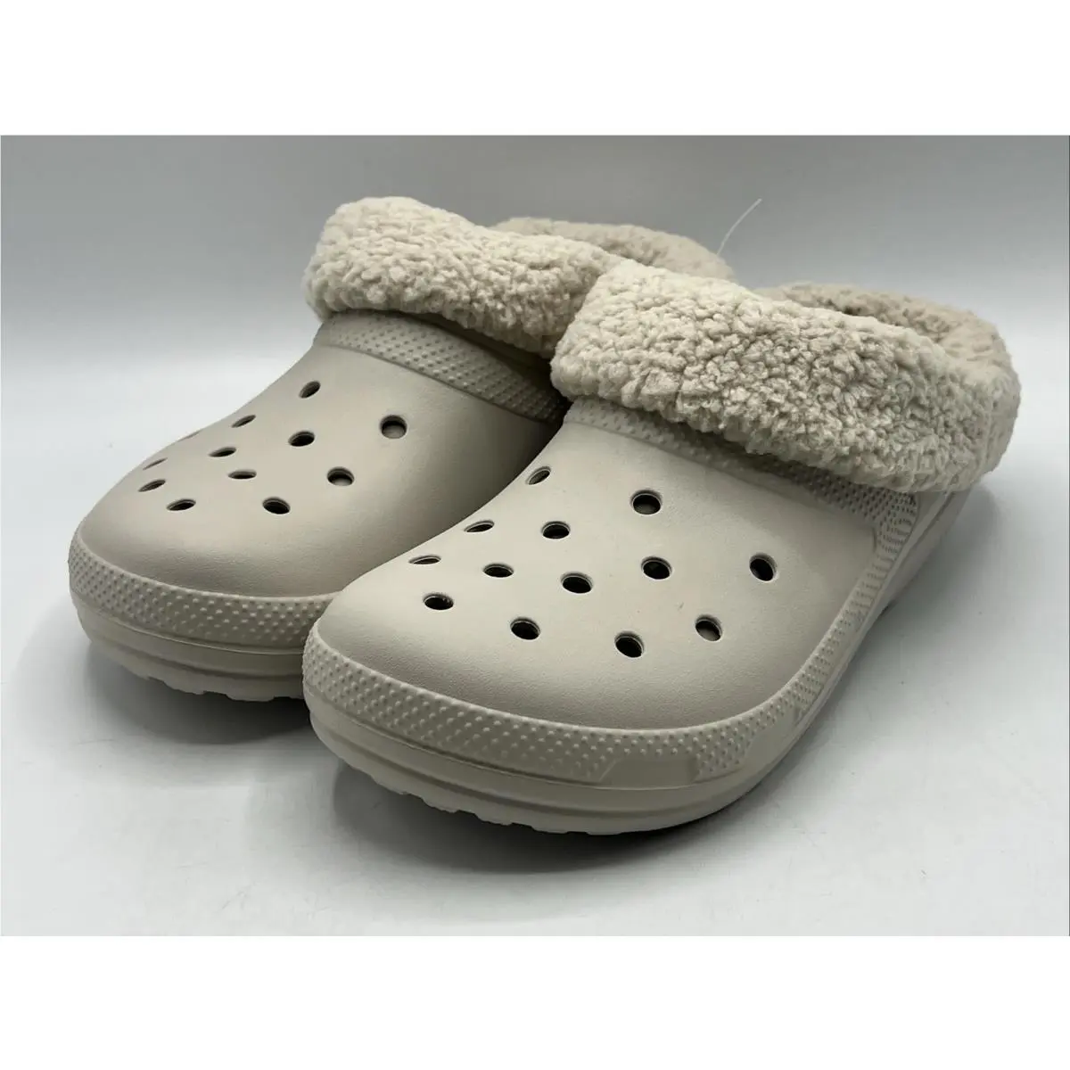 Crocs Women`s Classic Blitzen IV Lined Clog US Size 10 - Pumice